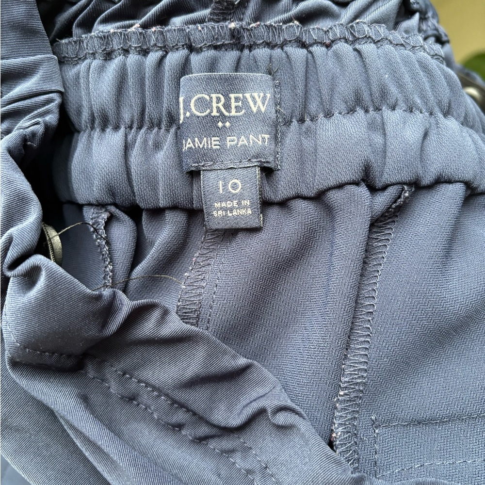 J.Crew Maternity Jamie Straight-Leg Work Pant, Navy Blue, Size 10 - Picture 9 of 9